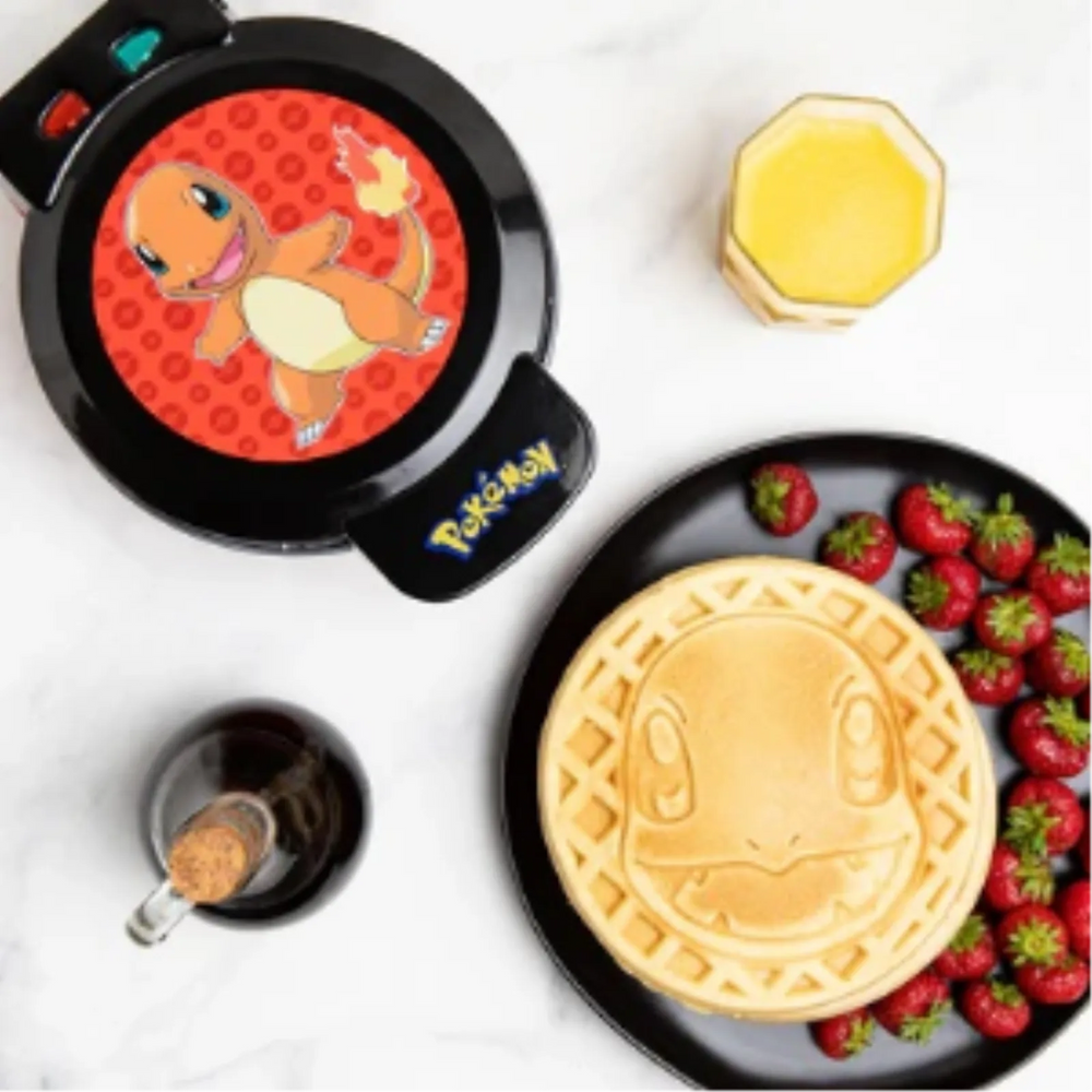 Pokémon Charmander Waffle Maker – Fire-Type 7" Waffle Appliance for Trainers