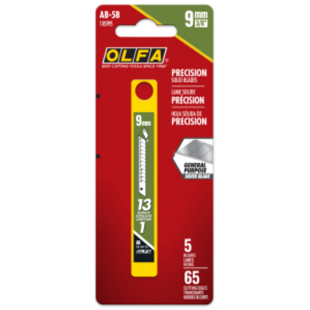 9mm AB-5B Snap Blades, 5pk