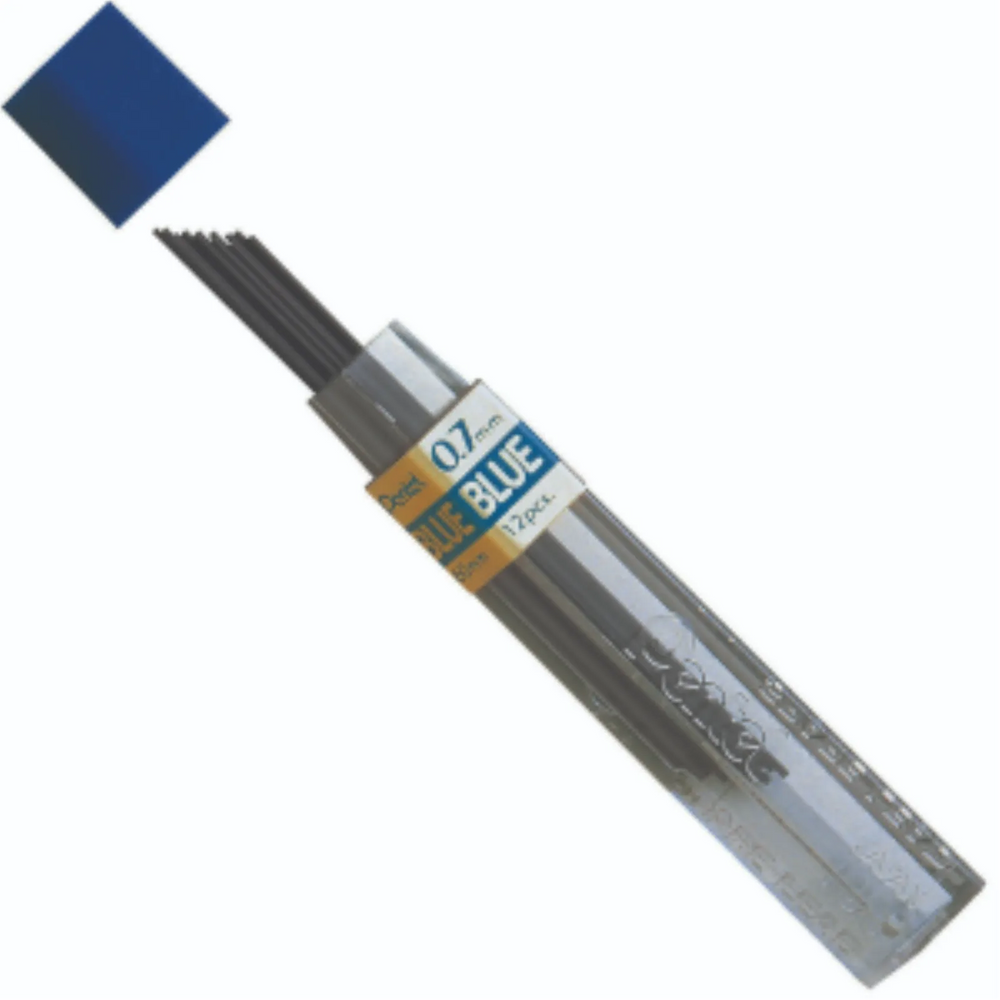Refill Lead Blue (0.7mm) Medium, 12 Leads per Tube