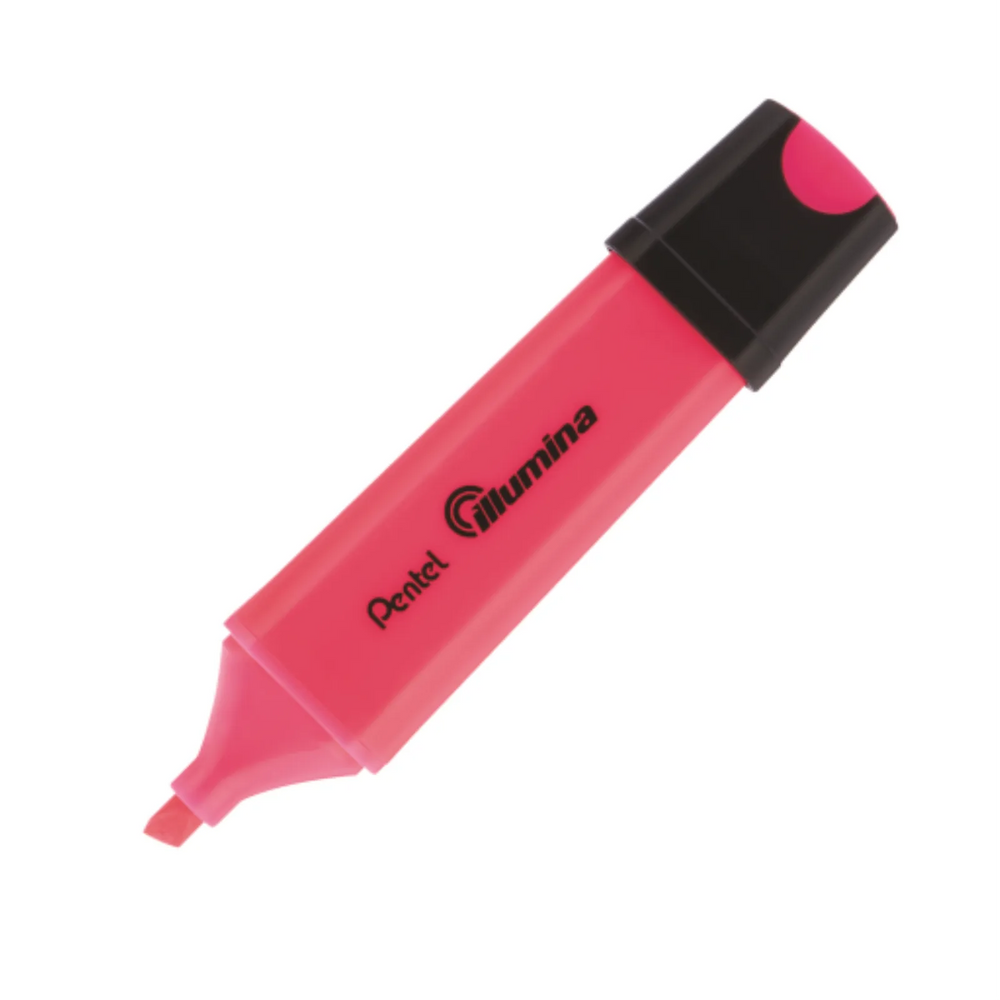 Illumina Liquid Highlighter, Chisel Tip, Pink Ink