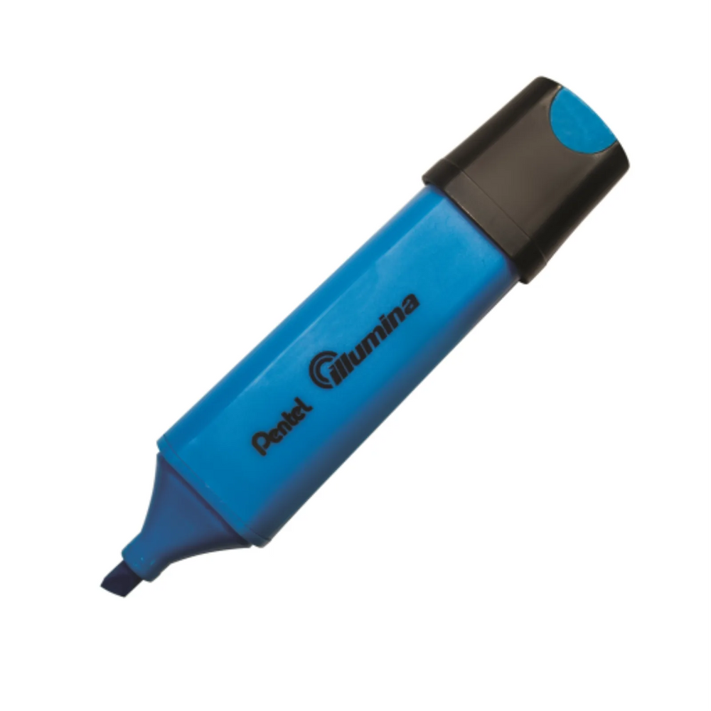Illumina Liquid Highlighter, Chisel Tip, Sky Blue Ink