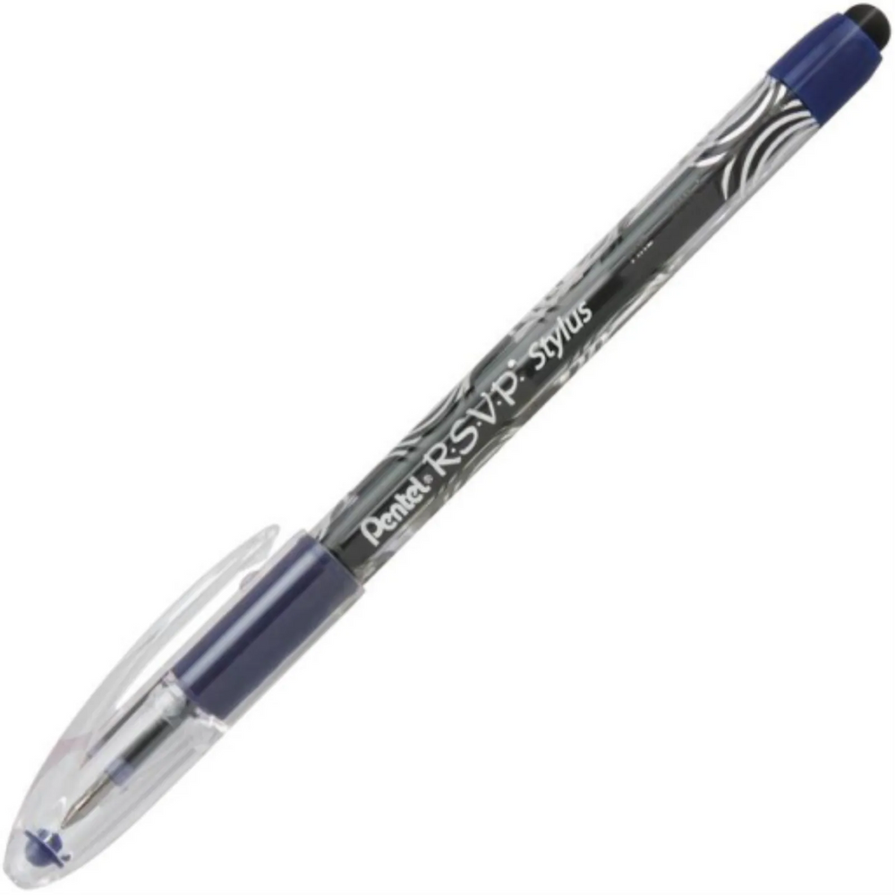 R.S.V.P. Stylus Ballpoint Pen, (0.7mm), Blue Ink