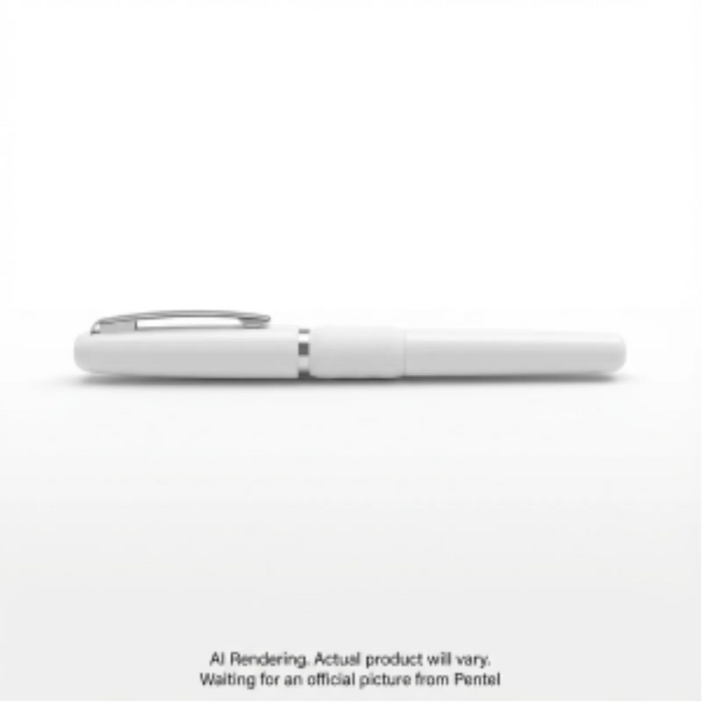 Hybrid Gel Roller Pen Grip DX (1.0mm), White Ink