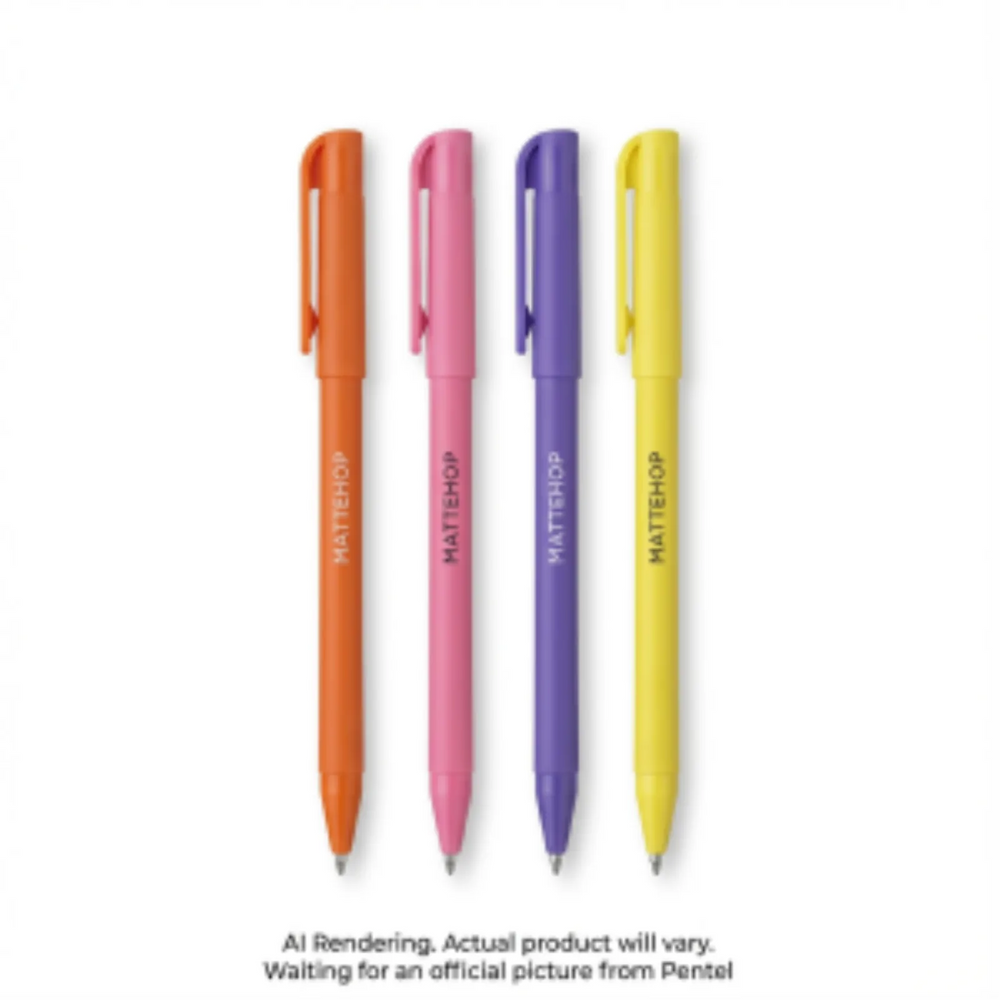 Mattehop Gel 1.0mm 4PC Assorted Colour Pack