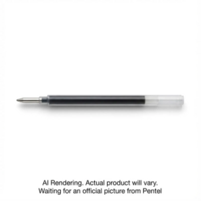Recharges pour stylos à bille Pentel (BK91, BK93, BK93CR, BK66M, BK410), (1,0 mm), encre noire, pochette de 2