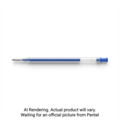 Recharges pour stylos à bille Pentel (BK91, BK93, BK93CR, BK66M, BK410), (1,0 mm), encre bleue, pochette de 2