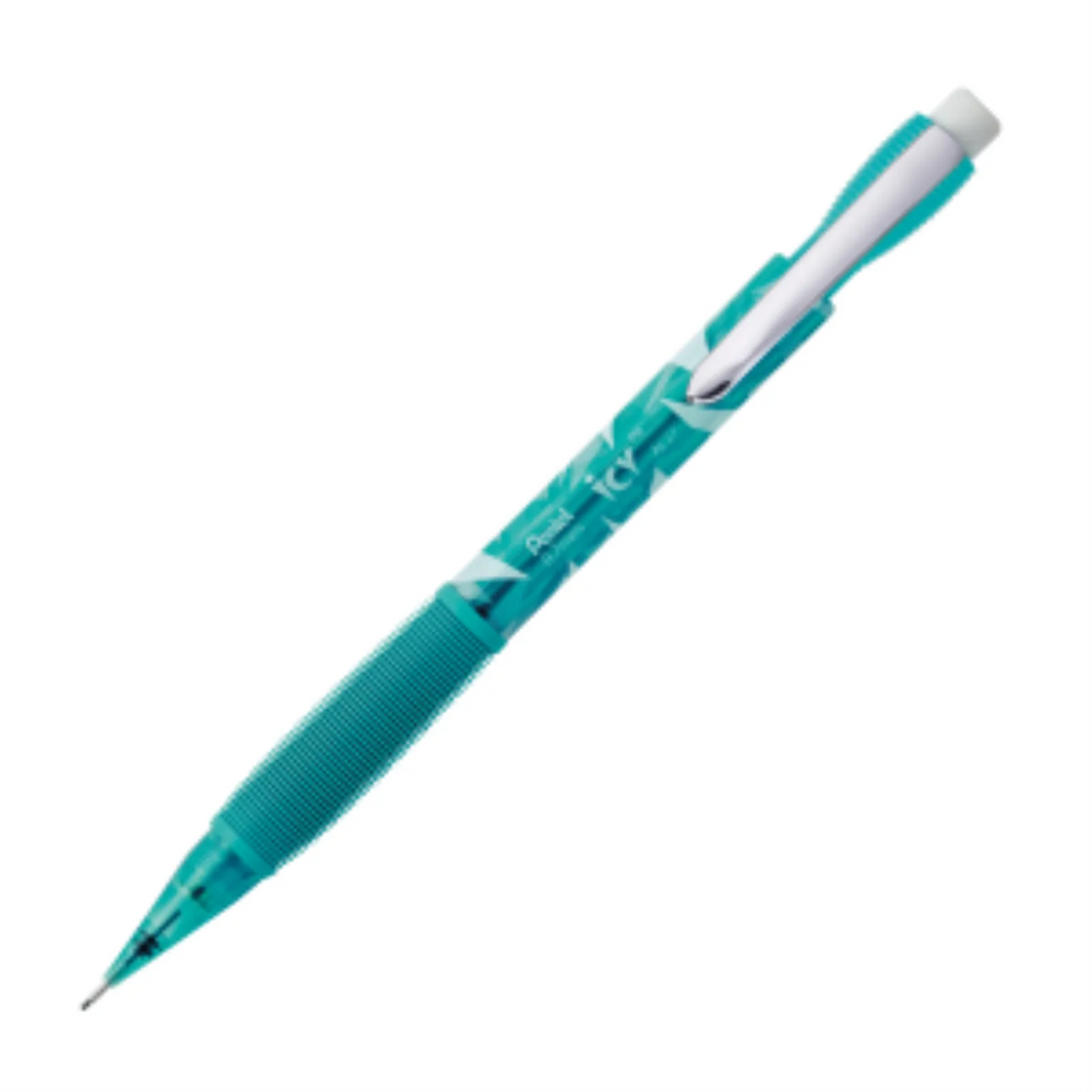 Icy Mechanical Pencil (0.7mm), Tinted Teal Blue Barrel