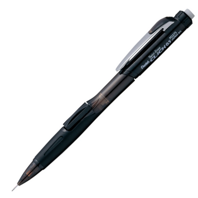 Twist-Erase Click Mechanical Pencil (0.5mm) Clear Barrel, Black Grip