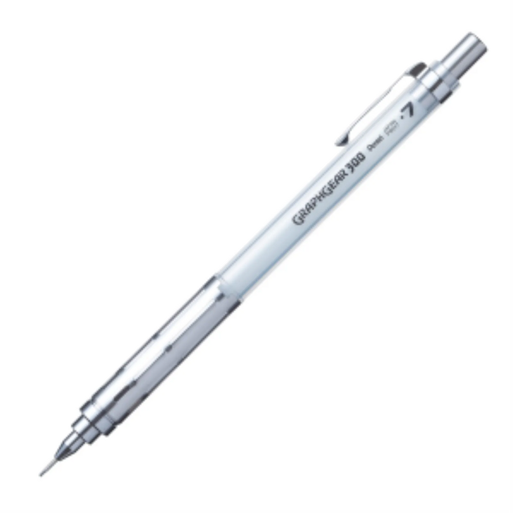 GraphGear 300 Mechancial Drafting Pencil (0.7mm), White Accents