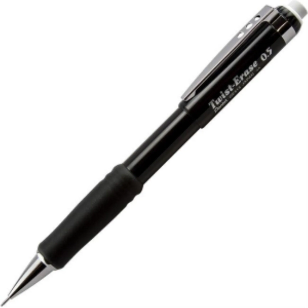 Twist-Erase III Mechanical Pencil (0.5mm), Black Barrel