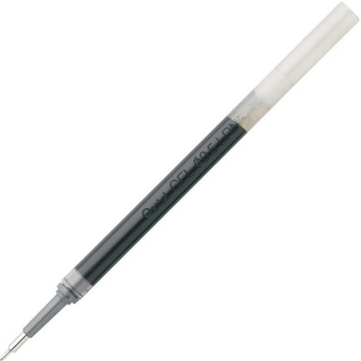 Encre de recharge pour stylo gel EnerGel, pointe fine d'aiguille de 0,5 mm, encre noire