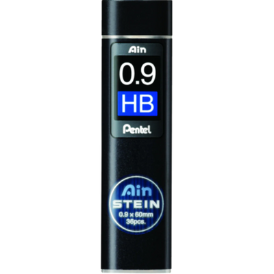 Mines de plomb Ain Stein (0,9 mm), HB, 36 mines par tube