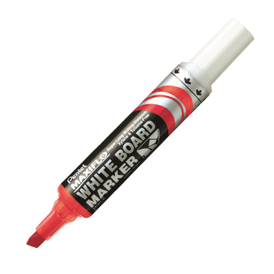 Marqueur pour tableau blanc Maxiflo, pointe biseautée (2,0/5,7 mm) encre rouge