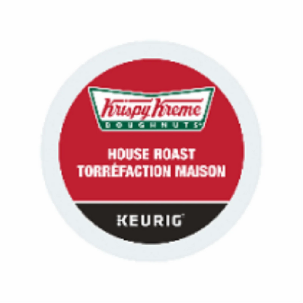 COFFEE-K CUP KRISPY KREME LIGHT MEDIUM HOUSE ROAST, 30/BX 30/BX
