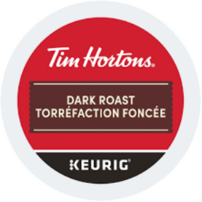 Keurig Tim Hortons Torréfaction foncée K-Cups 24/Bx (61-01307)