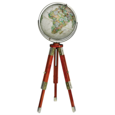 Globe National Geographic Eaton III 16"/40,5 cm de diamètre, plancher de parchemin antique, océan (Anglais)