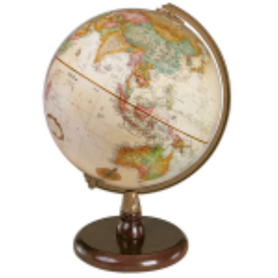 Globe de bureau Replogle Globes Quincy 9" Océan antique (Anglais) (51510)