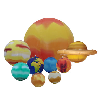 Système solaire gonflable, diamètre de 8 po/20 cm à 28 po/71 cm