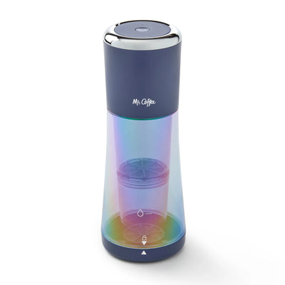 Cafetière Mr. Coffee Express pour infusion à froid, machine à infusion à froid en 10 minutes, indigo