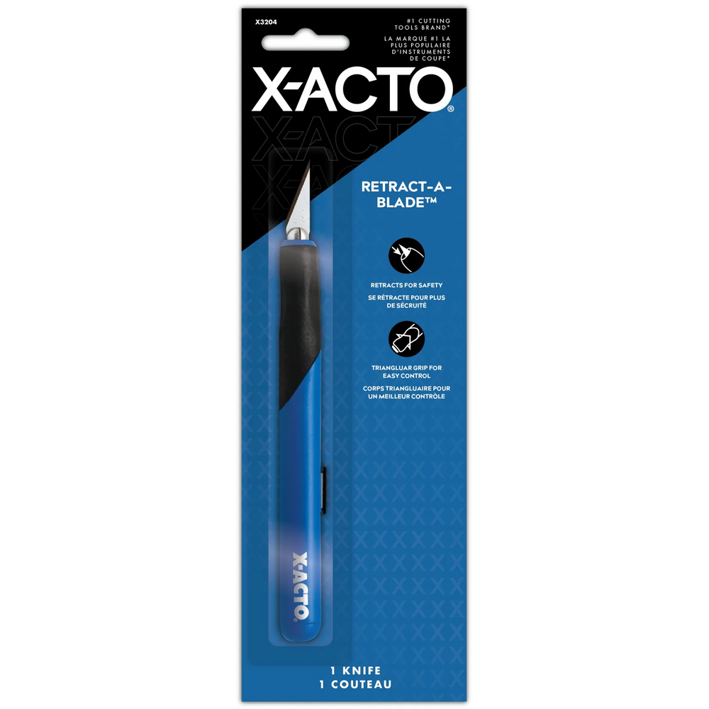 X-Acto Retract-A-Blade Utility Knife, Includes #11 Blade, Blue
