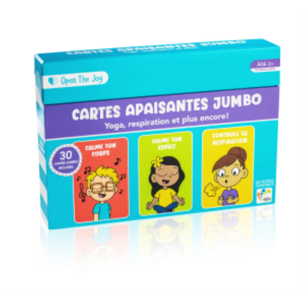 Cartes apaisantes jumbo - Outils apaisants pour la classe - Version française