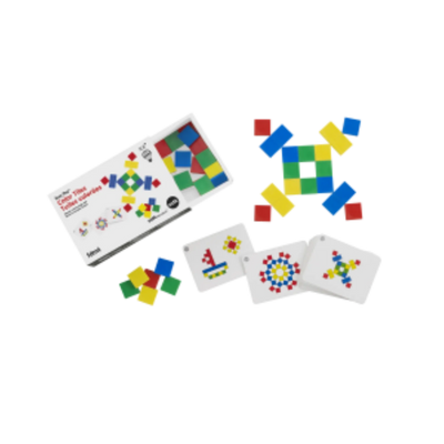 Tuiles de jeu colorées « Busy Play »