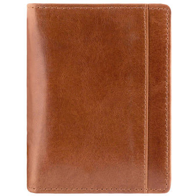 Portefeuille vertical Mancini pour hommes – Cognac (8700853-COGNAC)