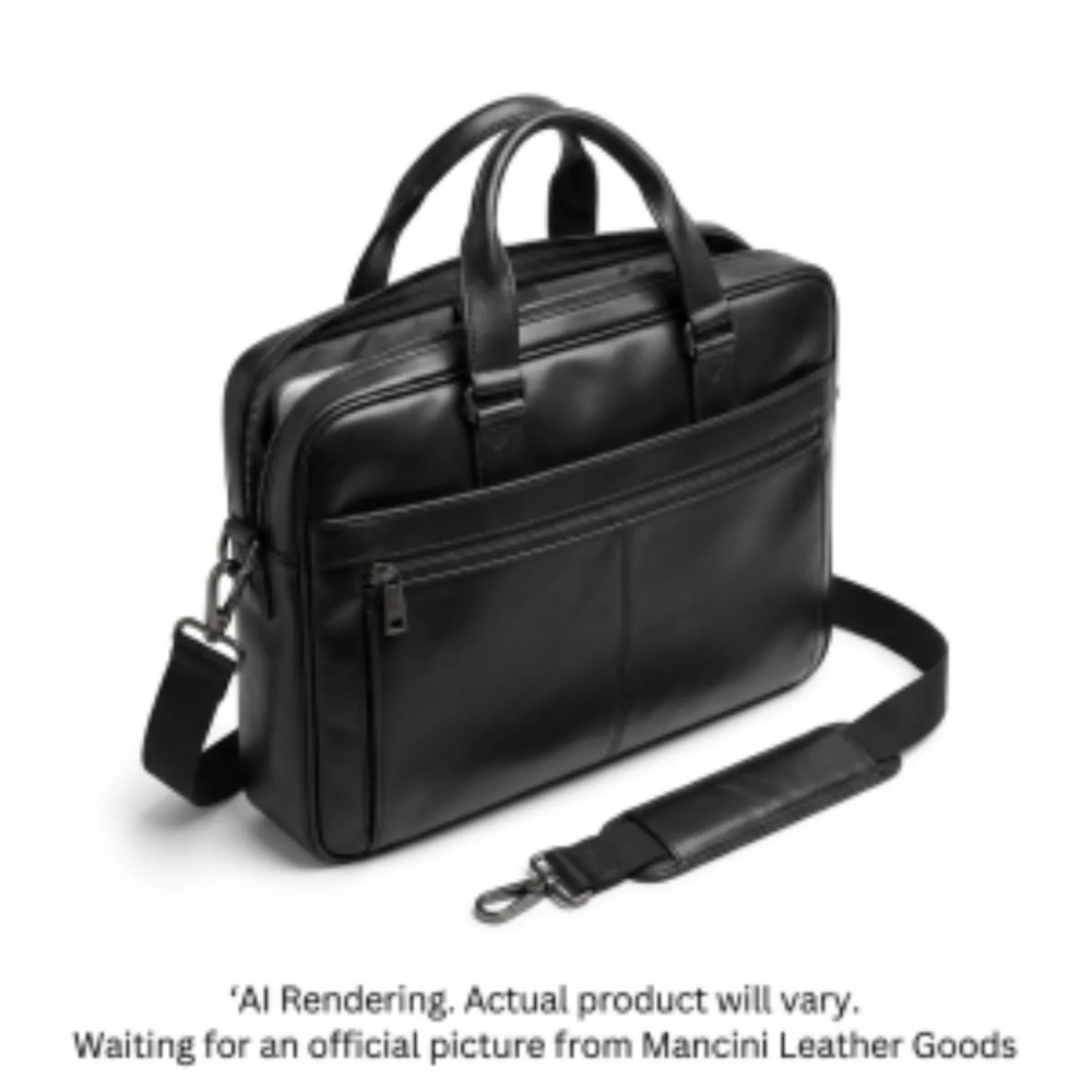Buffalo Single Compartment Briefcase for 15.6” Laptop / Tablet