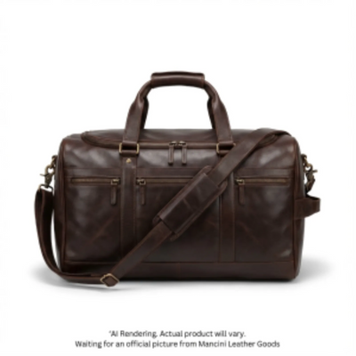 Sac fourre-tout Mancini Buffalo de cabine (99-5473-BROWN)