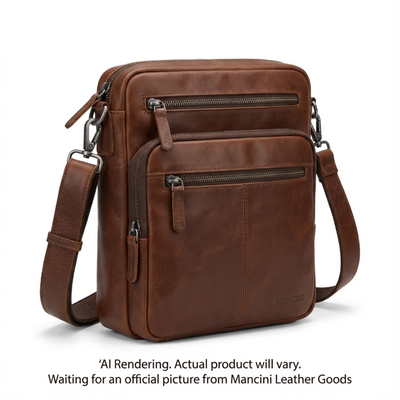 Grand sac unisexe Mancini (1410-06-BROWN)