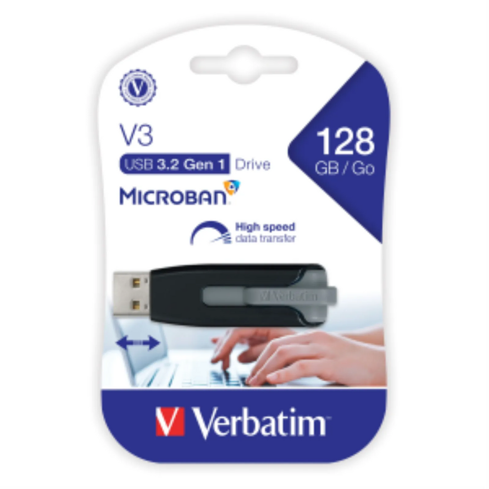 Verbatim 128GB SnG V3 USB 3.0 - Black