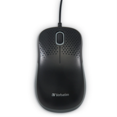 Souris optique filaire silencieuse Verbatim