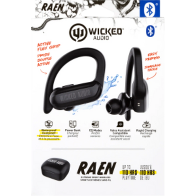 Wicked Audio Raen Extreme Sport Sans fil (WI-TWAPP3150)