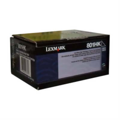Lexmark Black Return Program 4K Toner Cartridge for CX410dte CX510de CX510dhe CX510dthe (80C1HK0)