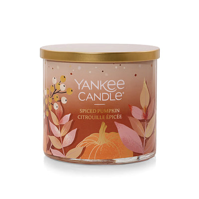 Yankee Candle Spiced Pumpkin 3 mèches, 14,5 oz (2653132C)
