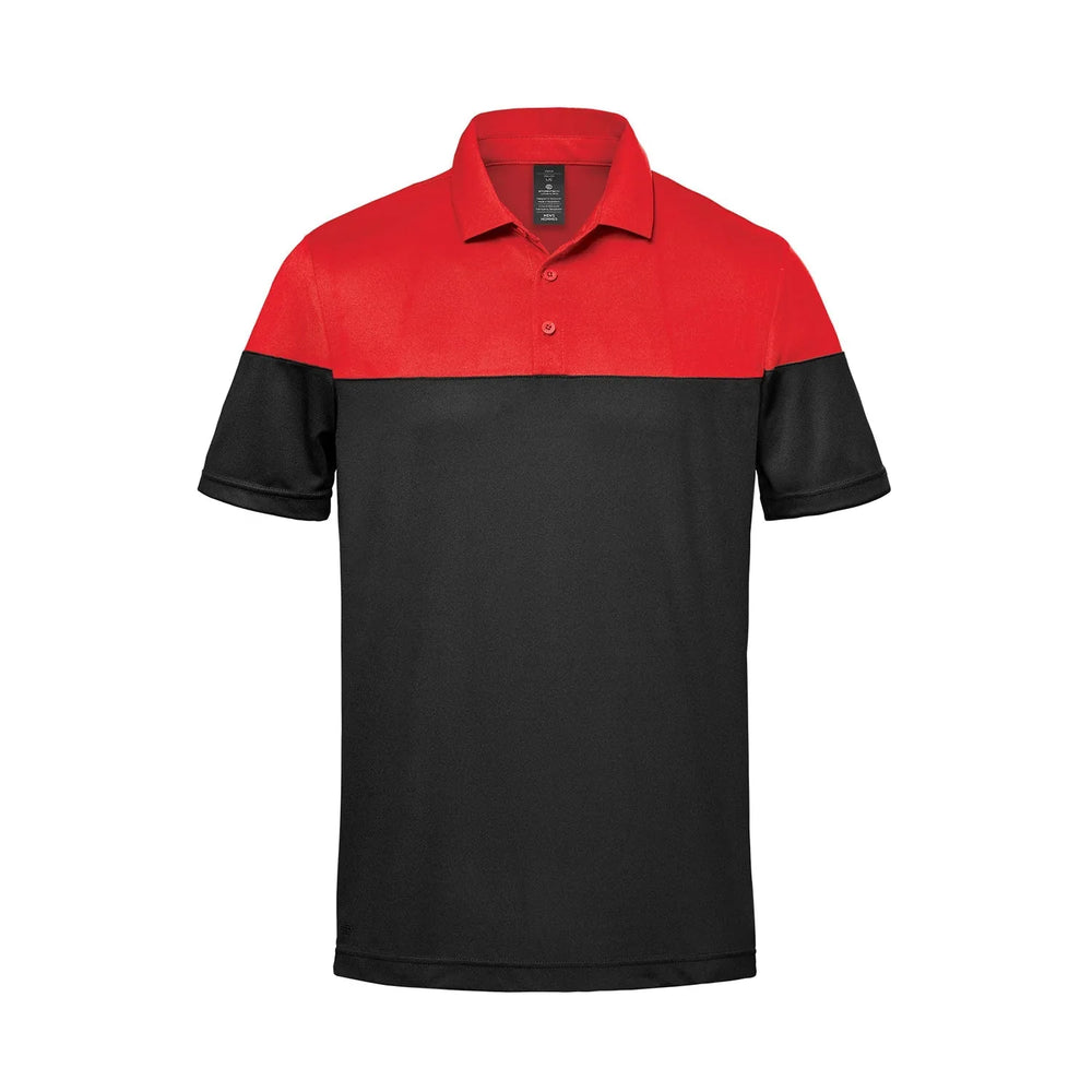 Polo à manches courtes bicolore Monterey pour hommes