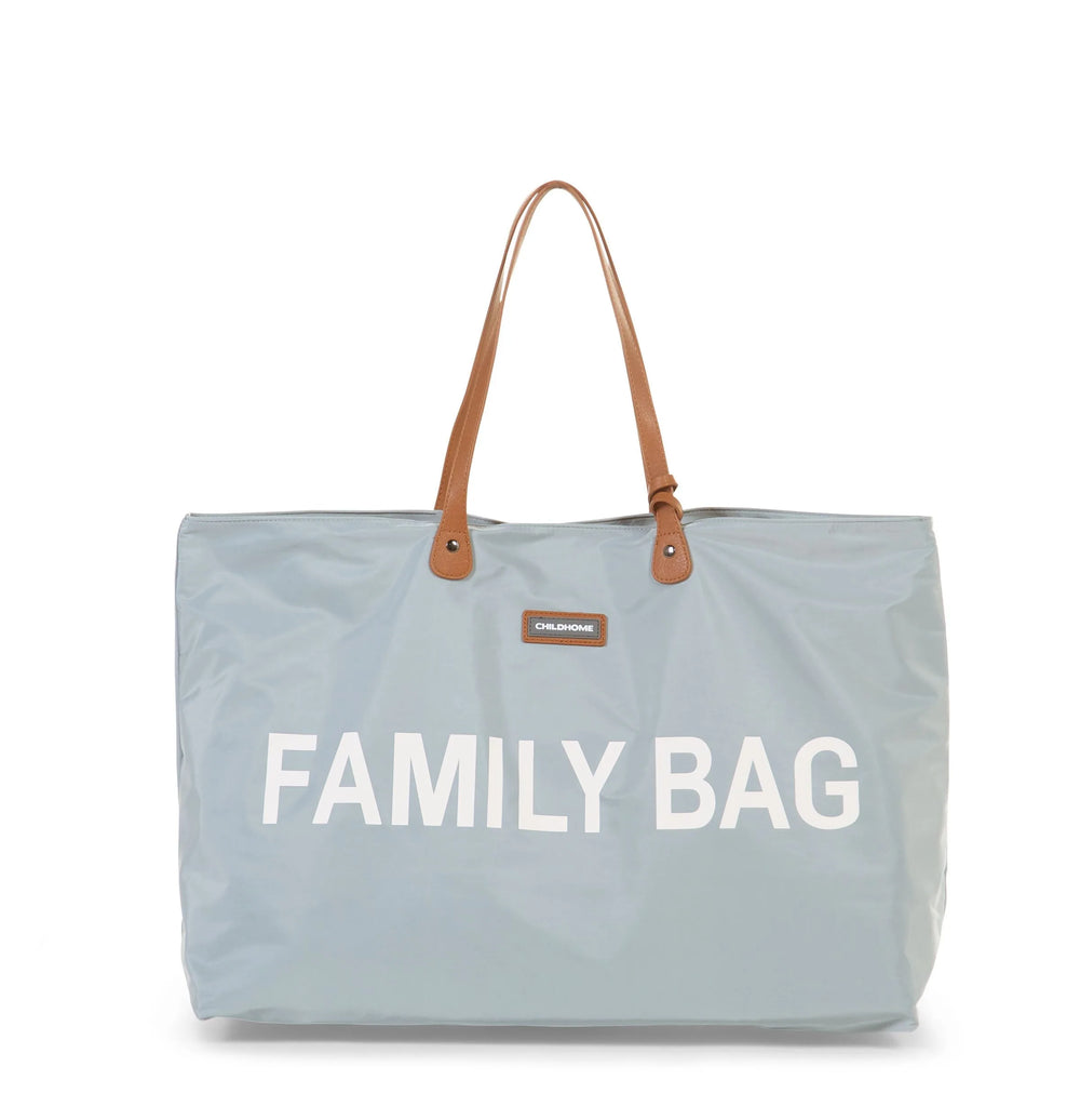 Sac familial gris au style sans effort