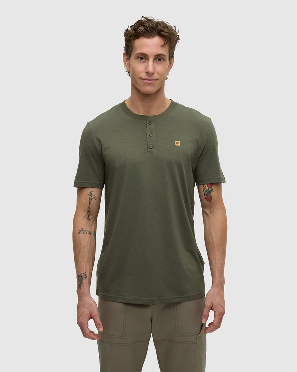 TreeBlend Baker Henley