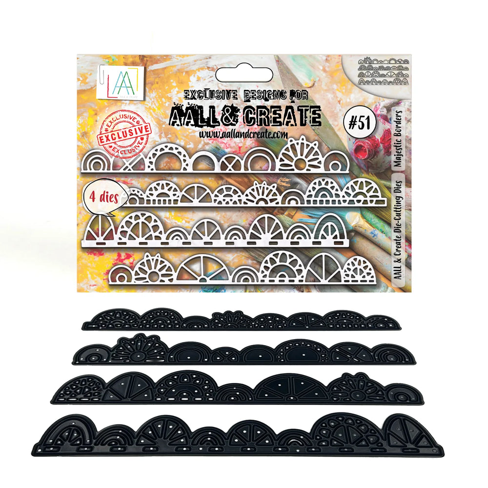 AALL and Create - Jeu de matrices de découpe - Majestic Borders