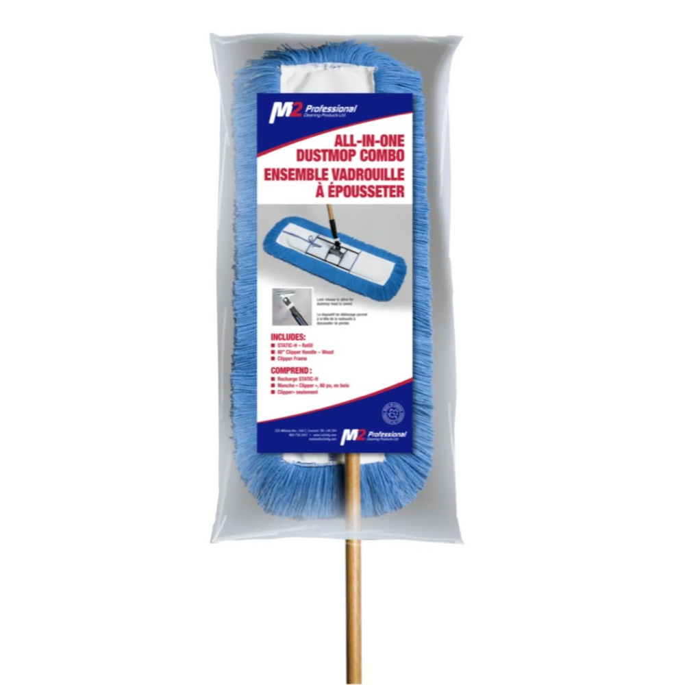 5x18"/46cm All In One Dust Mop Combos- BLUE