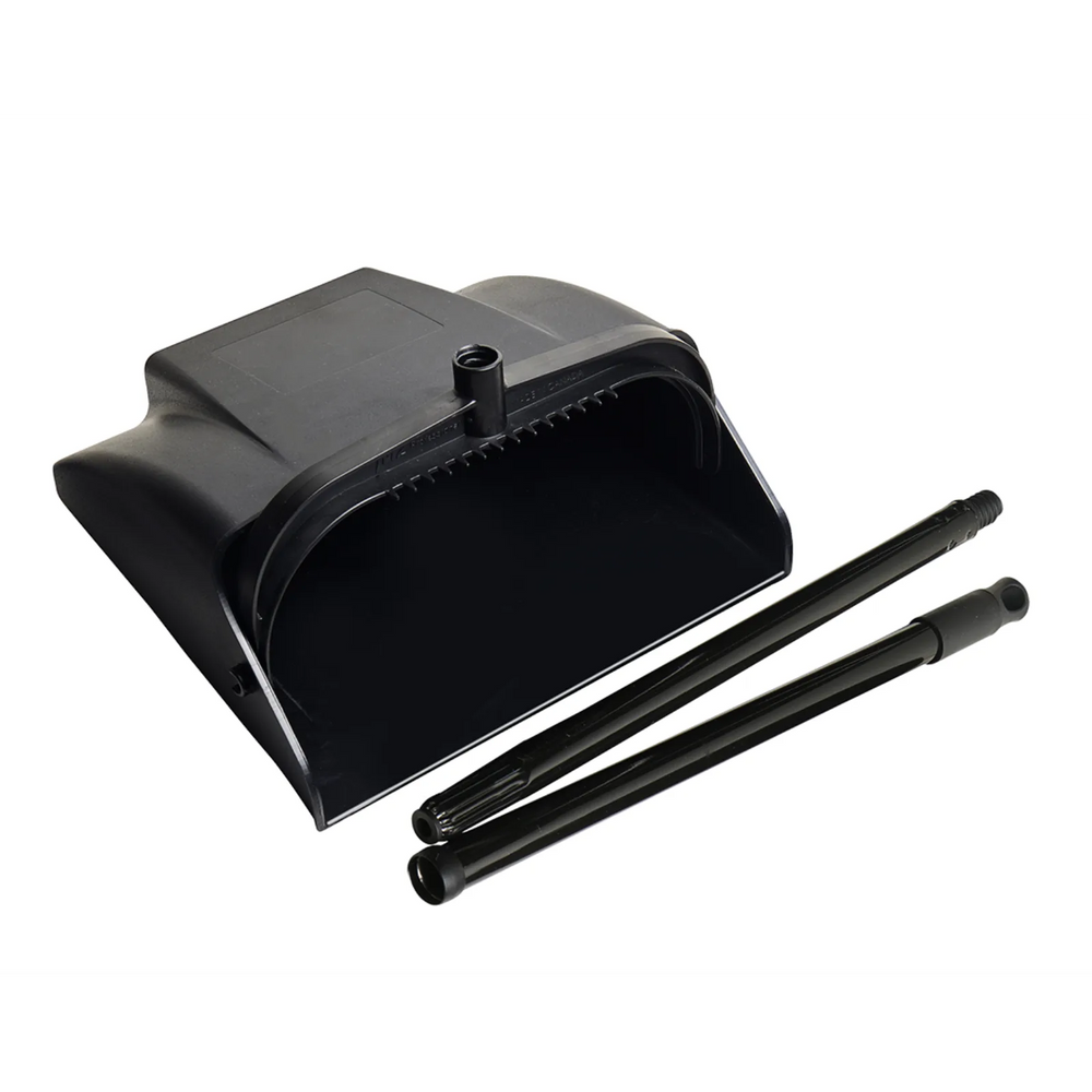 Galaxy Plastic lobby dust pan/Handle ALL IN ONE BOX Two Piece handle
