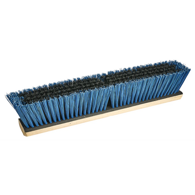 Balai pousseur à balayage moyen M2 Professional de 18 po avec pinces latérales, manche en métal robuste et renfort (PB-630-BB18)
