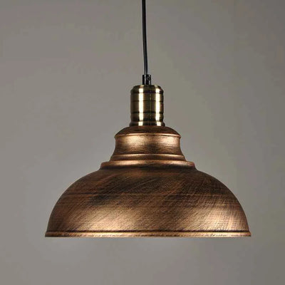 Industrial Pendant Light - Barn Metal Hanging Light Fixture for Kitchen Island, 30cm E27 Vintage Ceiling Lamp