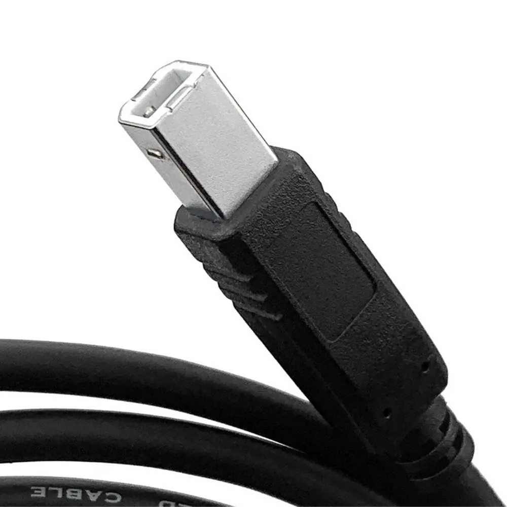 Mlink - USB 2.0 Type A to Type B Cable, Black - 7.5m (25')