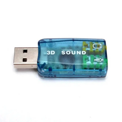Ventes Midan Sales Mlink USB 5.1 Virtual 3D Sound Card (96577)