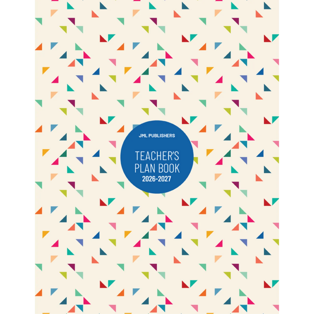Teacher planner 2026-2027, Daily plan book 5 periods + record of marks 8 groups