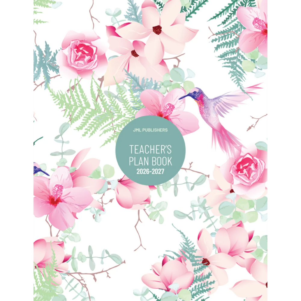 Teacher planner 2026-2027, Weekly plan book 6 periods + record of marks 8 groups + 3 acetates + 10 ruled sheets + 1 pock