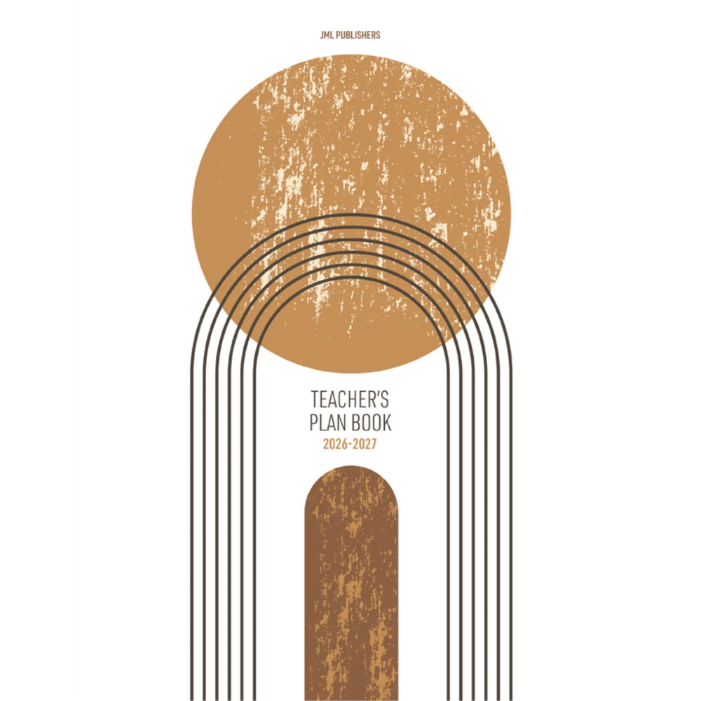Teacher planner 2026-2027, Daily plan book 5 periods dated + 3 acetates + 10 ruled sheets + 1 pocket