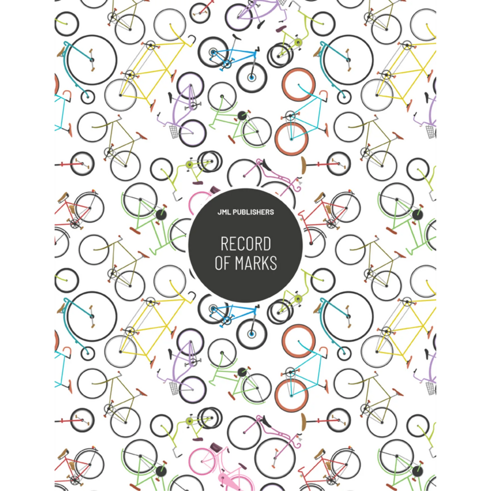 Record of Marks for 4 groups of students, Bikes cover