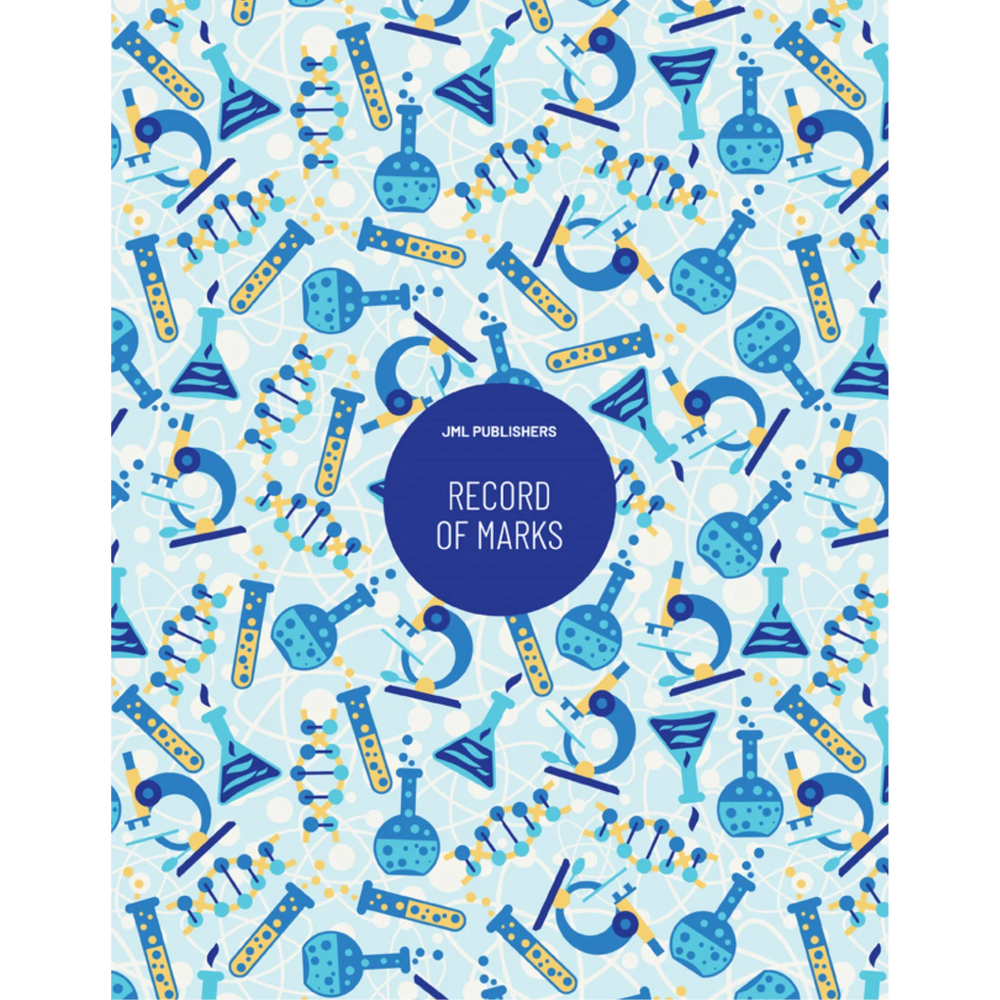 Record of Marks for 6 groups of students, Science cover